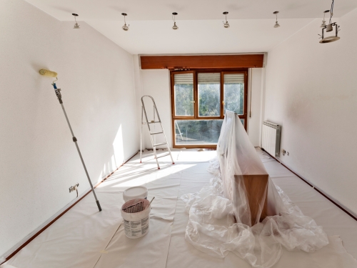 Proof of Room Painting Work